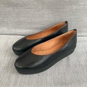 Dr. Liza ballet flats black leather